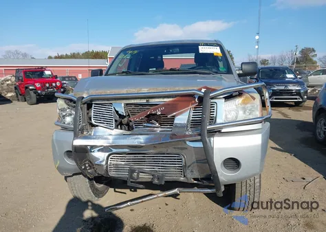 2006 Nissan Titan Se z USA, uszkodzony, nr VIN 1N6BA07B16N572992